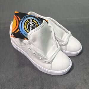HEELYS White Pro 20 Canvas Upper Skate Shoes HES10454 Mens Size 5, Women’s 7